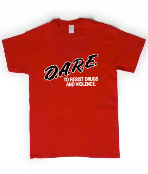 D.A.R.E violence T-shirt