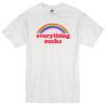 Everything Sucks Rainbow Color T-shirt