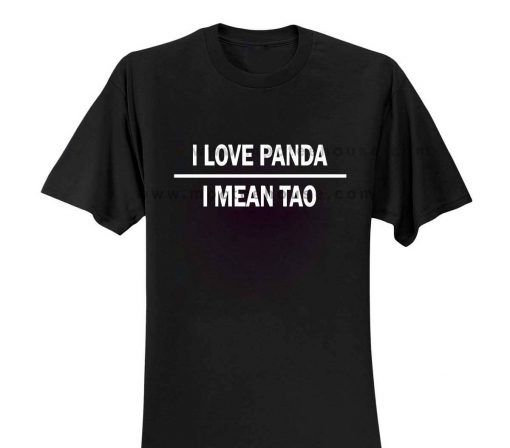 Exo I Love Panda T-Shirt