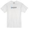 daddy white T-shirt
