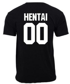 hentai 00 t-shirt back