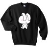 spleeping bunny japanese sweatshirt