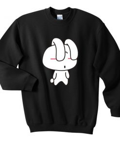 spleeping bunny japanese sweatshirt