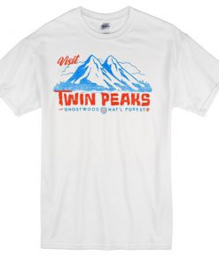 visit twin peaks t-shirt