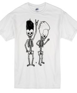Beavis and Butthead Rock Skeleton T-shirt