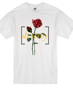 Destroy Red Rose T-shirt