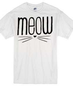Meow cat T-shirt