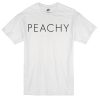 Peachy White T-shirt