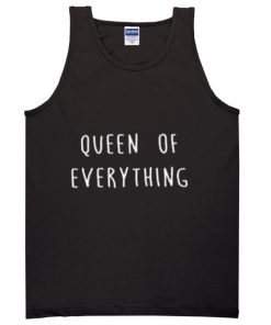 Queen of everything black Tanktop