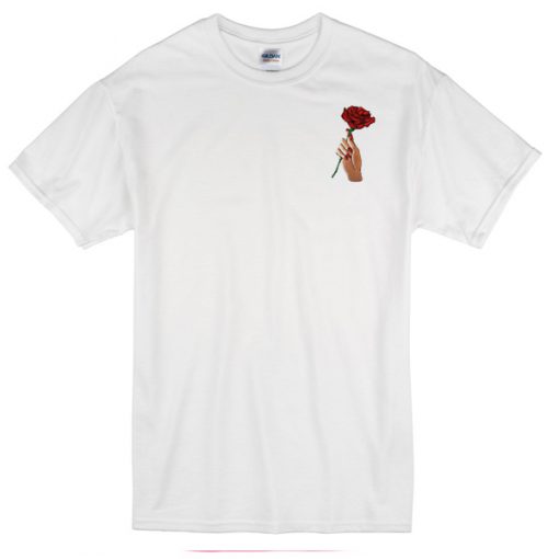 Rose and Hand T-shirt