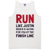 Run to Justin Bieber tanktop