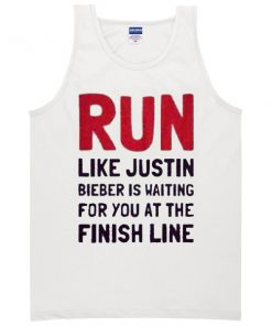 Run to Justin Bieber tanktop