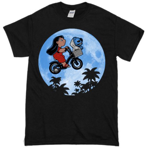 Stitch E.T parody T-shirt