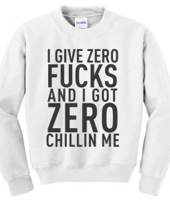 Nicki Minaj Give Zero Sweatshirt
