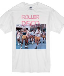 Roller Disco Retro Style T-shirt