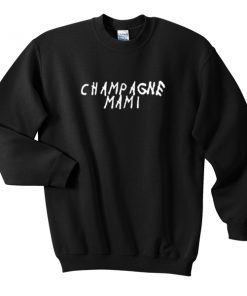 champagne mami sweatshirt