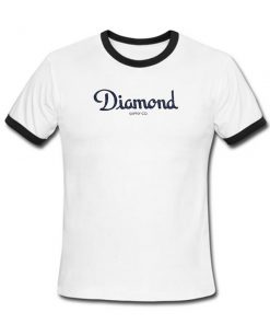diamond ringer t-shirt