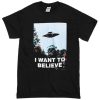 i want to believe UFO T-shirt