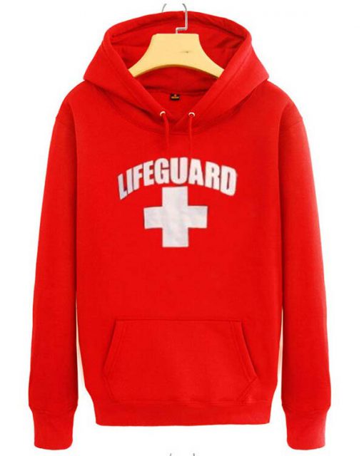 lifeguard red color Hoodies