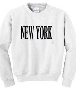 newyork font Unisex Sweatshirts