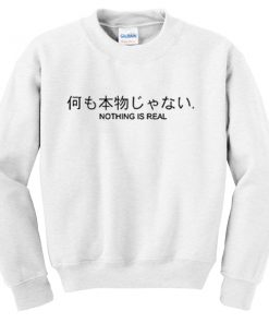 Nothing is Real Sweatshirt
