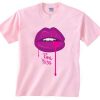 purple kiss light pink T-Shirt