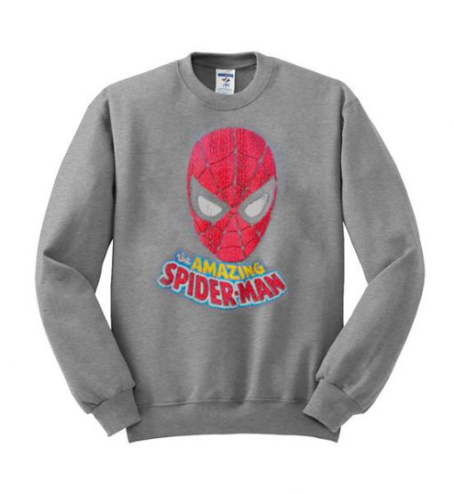 amazing spiderman sweatshirt