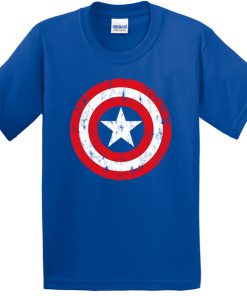captain america logo t-shirt