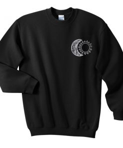 Moon Print Sweatshirt