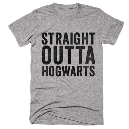 straight outta hogwart t-shirt