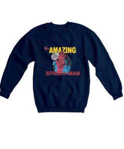 the amazing spiderman vintage sweatshirt