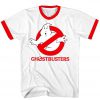 Ghostbusters Logo red ringer T-shirt