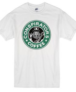 conspirators coffee slash t-shirt