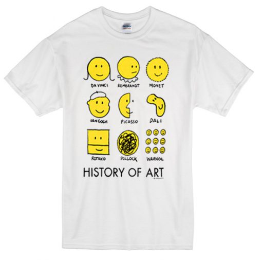 history of art t-shirt