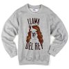 Llama Del Rey Sweatshirt