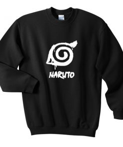 naruto anime symbol sweatshirt