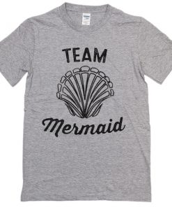 team mermaid shell t-shirt