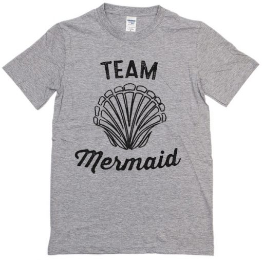 team mermaid shell t-shirt
