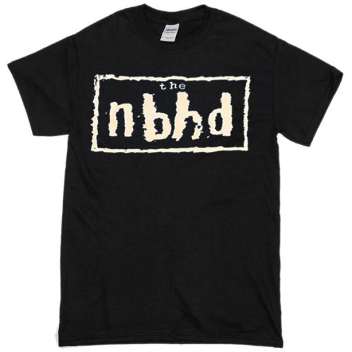 The nbhd font T-shirt