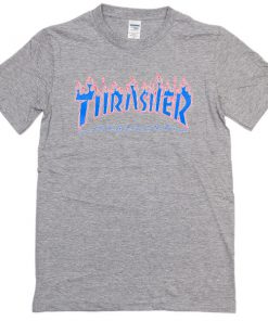 thrasher grey t-shirt