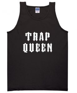 trap queen black tanktop