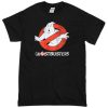 Ghostbusters logo black T-shirt