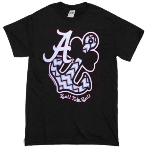 alabama bowtie anchor T-shirt