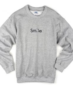 smile emoticon sweatshirt