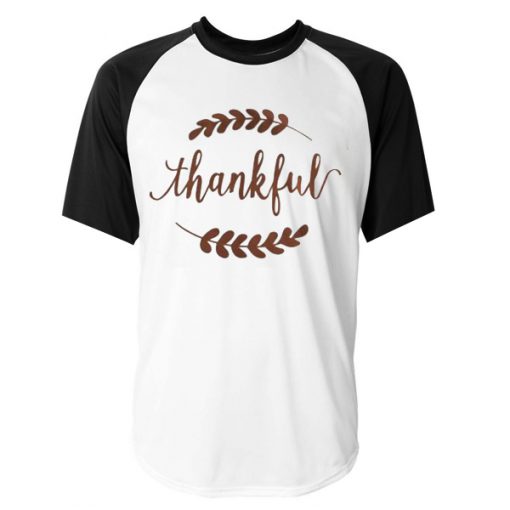 thankful raglan t-shirt