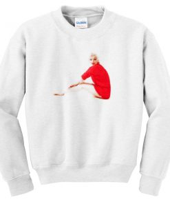 red monroe sweatshirt