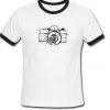 camera ringer t-shirt