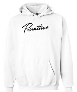 primitive font hoodie