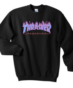 Thrashers blue flame Sweatshirt