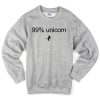 99% Unicorn Sweatshirt